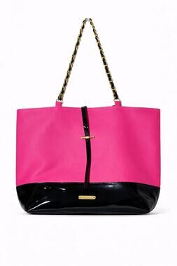 NWOT Juicy Couture Large Pink Tote Bag Maximalist Y2K Purse Handbag 90s